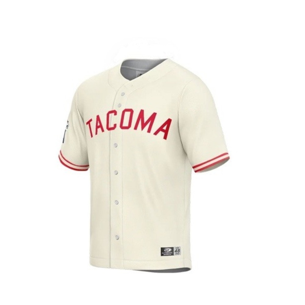 Tacoma Rainiers OT Sports Replica Throwback Slammin' Sam Jersey Size XL